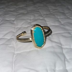 Kendra Scott Teal Gold Band